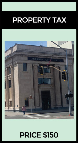 Astoria City Hall - Property Tax Square