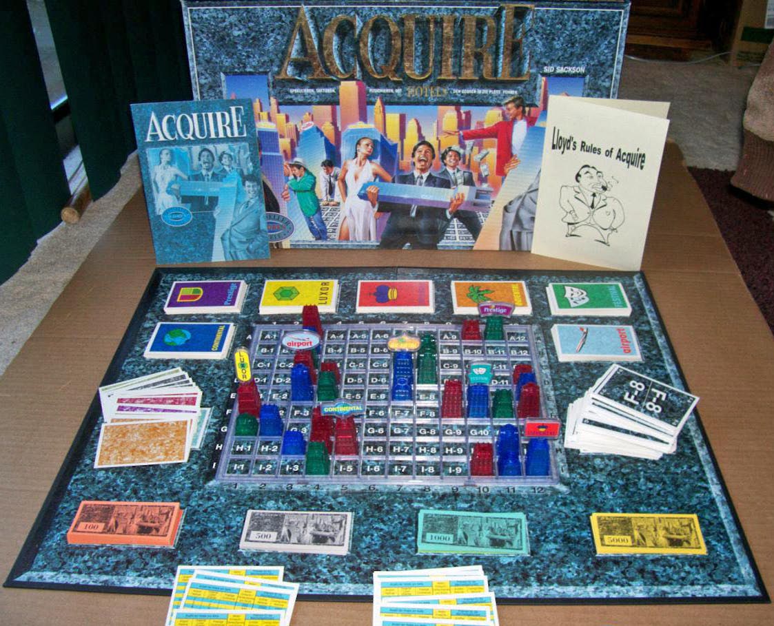 1993 Schmidt Spiele ACQUIRE