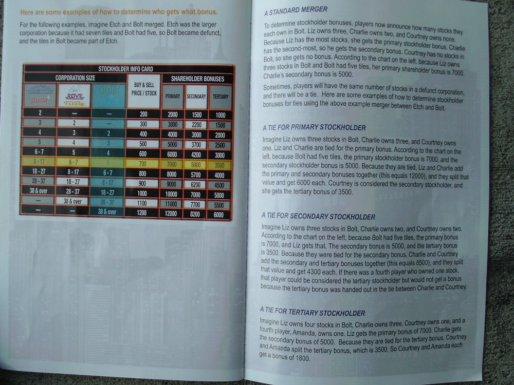 2016 ACQUIRE Rules Booklet (Details about the Information Card) Pages 5 and 6