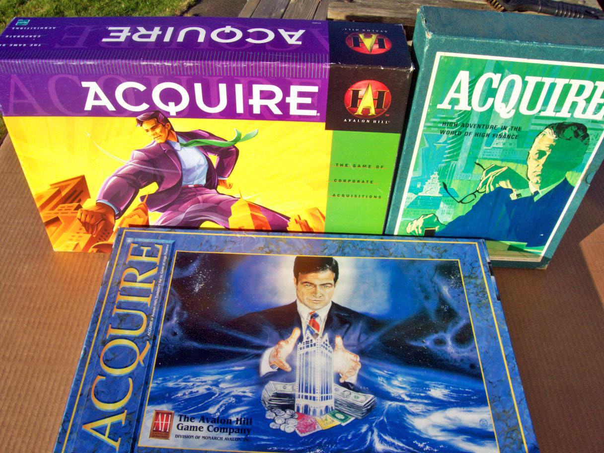 Vintage ACQUIRE Games