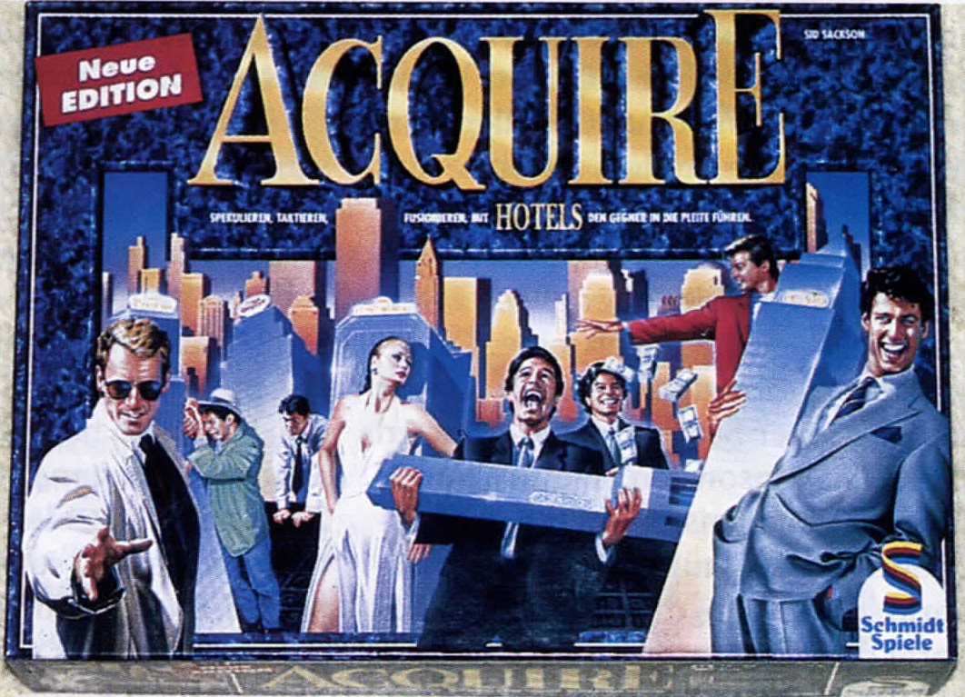1997 ACQUIRE Game Box