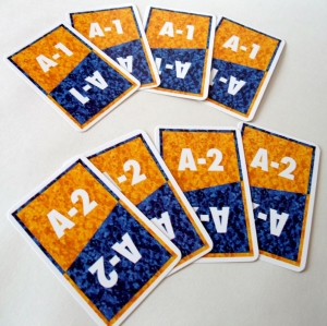 1997 ACQUIRE Designation Cards (Photo courtesy of Felix Schellenberg)