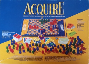 Back of 1997 ACQUIRE Box (Photo courtesy of Felix Schellenberg)