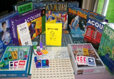 ACQUIRE Games with Lloyd's Rules of ACQUIRE