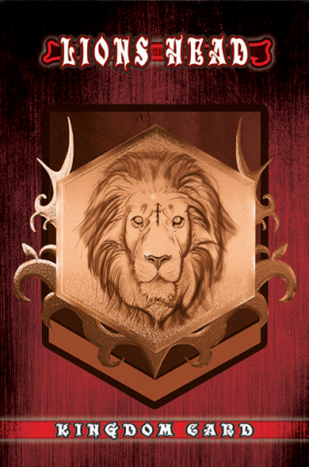 Lions Head ACQUISITIONS Kingdom Card