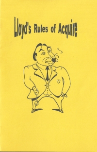 Lloyd's Rules of ACQUIRE